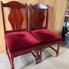 家具 椅子 ウッドチェアー（1脚¥1100）