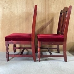 家具 椅子 ウッドチェアー（1脚¥1100）の画像