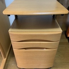 光製作所 学習机サイドワゴンの画像