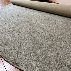 IKEA／円形ラグ・パイル短の画像