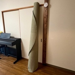 IKEA／円形ラグ・パイル短の画像