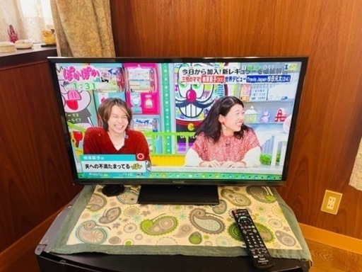 中古　パナソニック 32V型 ARC対応 液晶 テレビ VIERA TH-32J300 ハイビジョン 裏番組録画対応