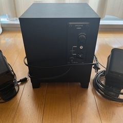 ★4/22まで・0円譲ります★ スピーカー　セット　家電 オーディオ スピーカーの画像