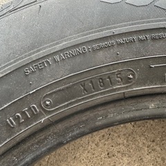 中古タイヤの画像