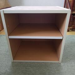  カラーボックス 可動棚1枚付