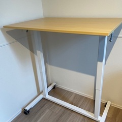 パソコンデスク(昇降デスク・2WAY)美品の画像