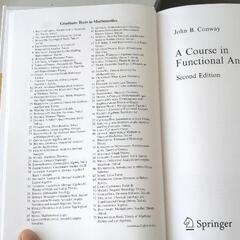 Conway - Functional Analysis　の画像