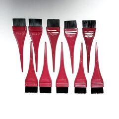 新品:未使用:10本セット 毛染ブラシ 毛染ハケ ヘアダイブラシ ヘアカラーブラシ 10本セットの画像