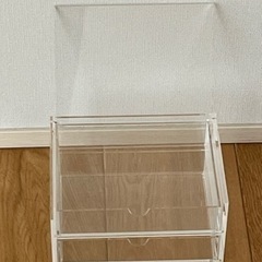 (交渉中)無印良品　アクリル収納の画像