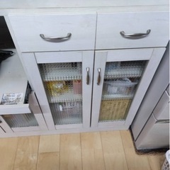 キッチンボード　食器棚　キッチン収納の画像