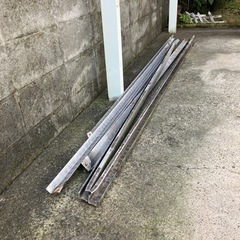 カーポートの波板+アルミ材 まとめて貰ってくださいの画像