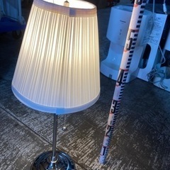 IKEA LED電気スタンド　シルバー
