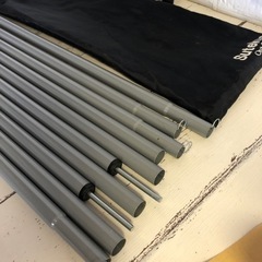 Sutekus ポール　シルバー　キャンプ用品　アウトドアの画像