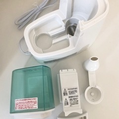 【中古品】アイリスオーヤマ IRIS OHYAMA STA-120-G 加熱式加湿器 2017年製　グリーン 生活家電 家庭用品 の画像