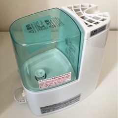 【中古品】アイリスオーヤマ IRIS OHYAMA STA-120-G 加熱式加湿器 2017年製　グリーン 生活家電 家庭用品 の画像