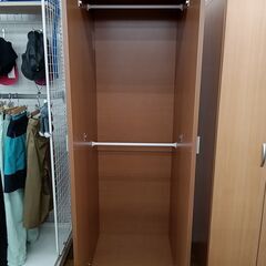 ★ジモティ割あり★  ワードローブ ブラウン H59.5×D55×W180 クリーニング済み MT1066の画像