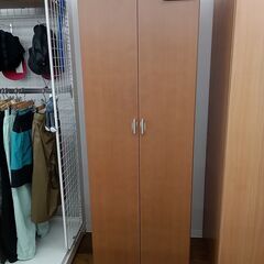★ジモティ割あり★  ワードローブ ブラウン H59.5×D55...