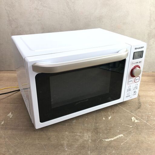 SHARP シャープ 電子レンジ RE-TF1-W 白 ホワイト 2020年製 50/60Hz共用 24d菊倉RH