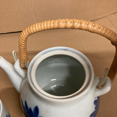 急須・湯呑セット  中古品の画像
