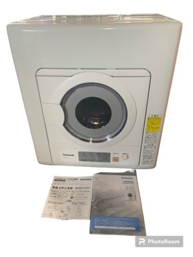 Panasonic 除湿形電気衣類乾燥機 NH-D503 5.0kg 2022年製 ホワイト 取説付　動作確認済み