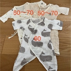 ベビー服　ブルー系の画像