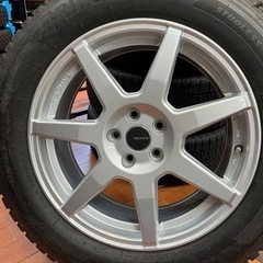 ◆ボルボ XC60 XC70◆TECMAG 18インチ + BS ブリザック DM-V3 235/60R18【リサイルマート下関店】
