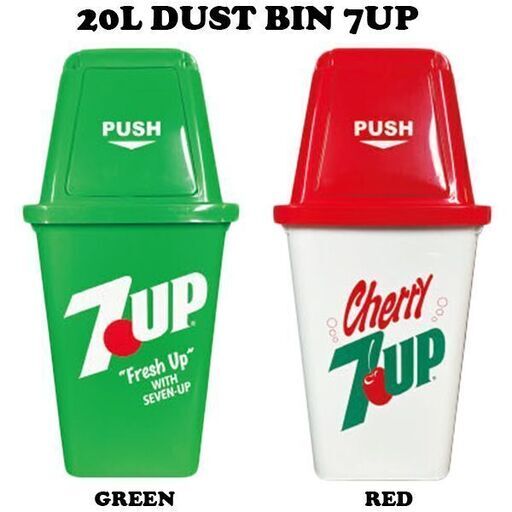 20L アメリカン ダストビン 7UP　【ゴミ箱 / ダストボックス】