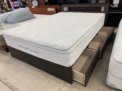 【愛品館 江戸川店 ダブル】 TOKYO interior（東京インテリア） ダブルベッド ID:153-019033-007