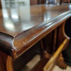 愛品倶楽部柏店】karimoku サイドテーブル(マガジンラック付) コロニアル