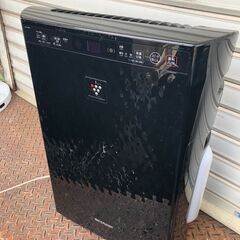 SHARPシャープ プラズマクラスター7000 加湿空気清浄機　KC-30T 4-B ブラックの画像