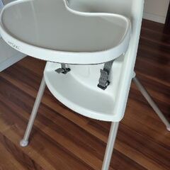 ベビービョルン ハイチェア 白×グレー