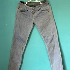 55DSL(DIESEL) ブルーグレーのデニムパンツ Sサイズ