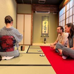 外国人向け茶道体験の講師募集【英会話が日常会話できる方】の画像