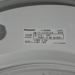 USED【Panasonic】LEDシーリングライト2018年6畳リモコンなしの画像