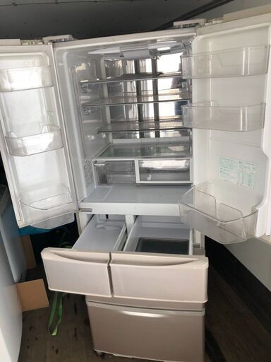 北九州市内配送無料店　シャープ SHARP SJ-XF44X-S [プラズマクラスター搭載冷蔵庫 （440L・フレンチドア） 6ドア 