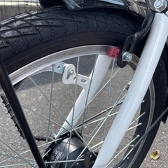 limini+　自転車 (非電動)　20インチ　白　美品　ほとんど使っていません。　の画像
