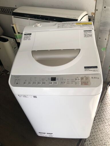 北九州市内配送無料店　ES-TX5B-N 縦型洗濯乾燥機 ゴールド系 [洗濯5.0kg /乾燥3.5kg /ヒーター乾燥(排気タイプ) /上開き]