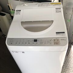 北九州市内配送無料店　ES-TX5B-N 縦型洗濯乾燥機 ゴールド系 [洗濯5.0kg /乾燥3.5kg /ヒーター乾燥(排気タイプ) /上開き]