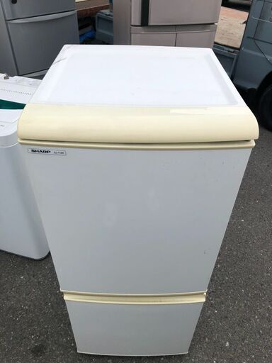 シャープ SHARP SJ-14R-W [冷蔵庫（137L・右開き） ホワイト系