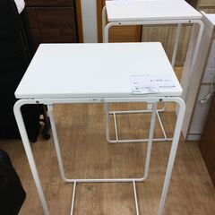 ★ジモティ割あり★ IKEA　イケア サイドテーブル ホワイト　...