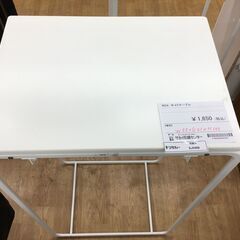 ★ジモティ割あり★ IKEA　イケア サイドテーブル ホワイト　白 W55×D41×H103 クリーニング済み SJ5488の画像
