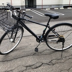 登録解除済み 27インチ 6段切替え ママチャリ  ライト付き自転車    自転車 の画像