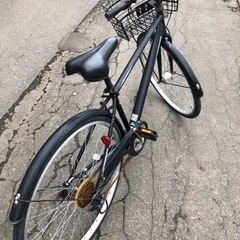 登録解除済み 27インチ 6段切替え ママチャリ  ライト付き自転車    自転車 の画像