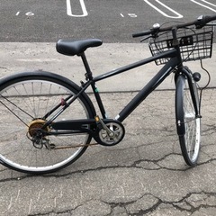 登録解除済み 27インチ 6段切替え ママチャリ  ライト付き自転車    自転車 の画像