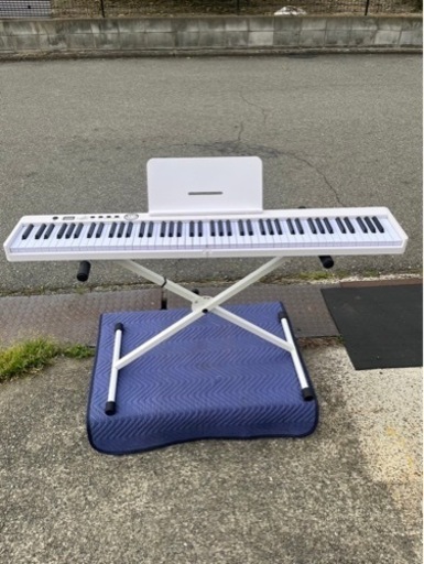 ピアノ 折り畳み式 88鍵盤 初心者向け
