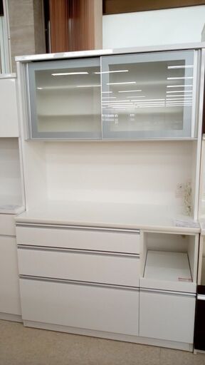 ★ジモティ割あり★ ニトリ レンジボード 白 H191×D51×W120 クリーニング済み TJ5398