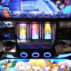 パチスロ実機 ユニバーサルブロス スターオーシャン4 コイン不要機 オートベット機能付 家庭用100V 台キー 設定キーの画像
