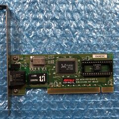 LANカード  BUFFALO LGY-PCI-TL ③【動作品】の画像