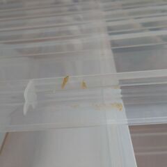 衣装ケース キャスター付 幅39奥行74高さ32.5　２個セットの画像