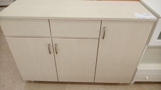 ★ジモティ割あり★  キッチンカウンター ナチュラル H84.5×D40×W119.5 クリーニング済み TJ5407
